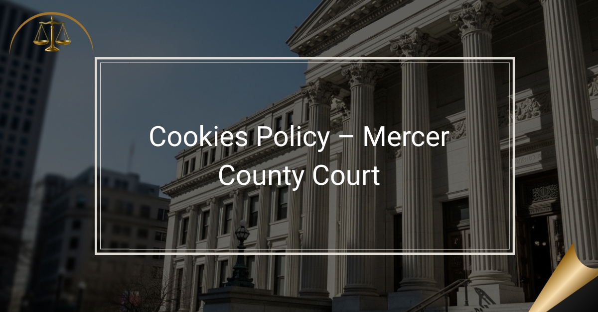 Cookies Policy – Mercer County Court